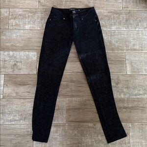 Ashley by 26 International Black Textured Pants